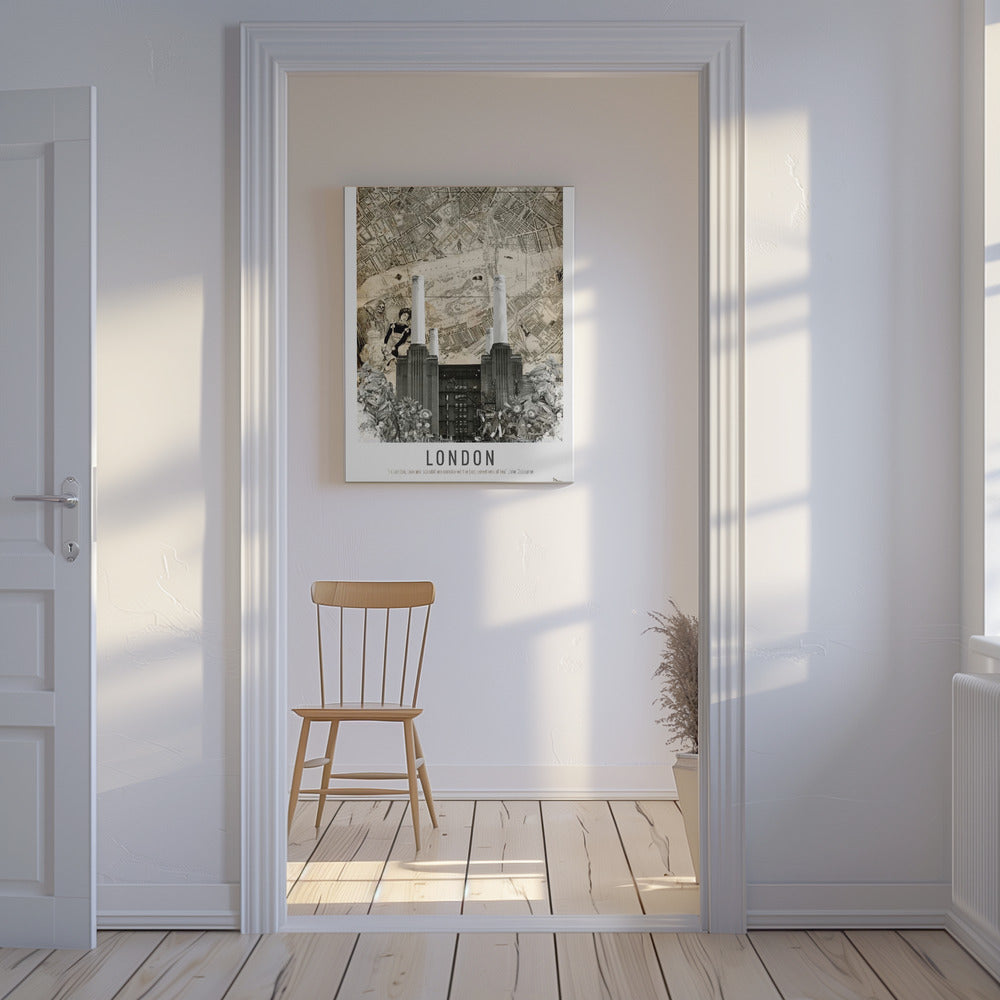 Londres Battersea (City Breaks) | Tableaux sur Toile