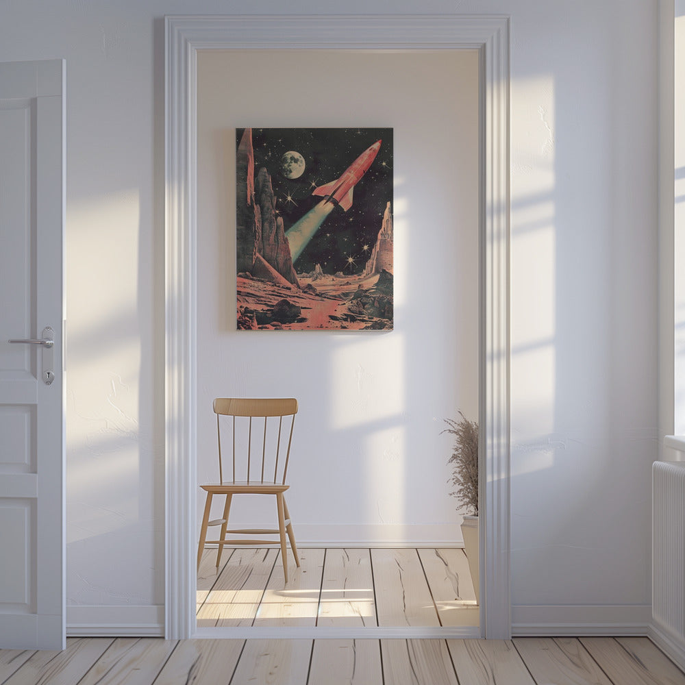 Rocket to the Stars | Canvas