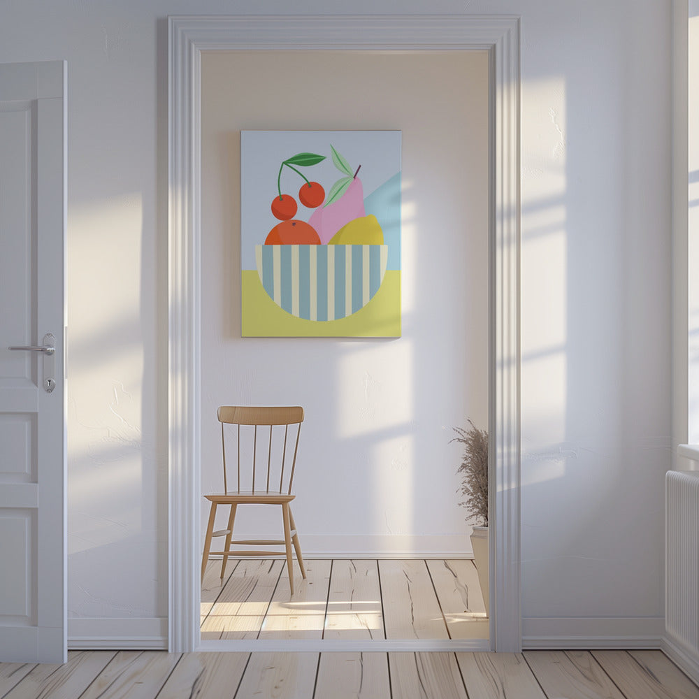 Obstschale | Leinwand