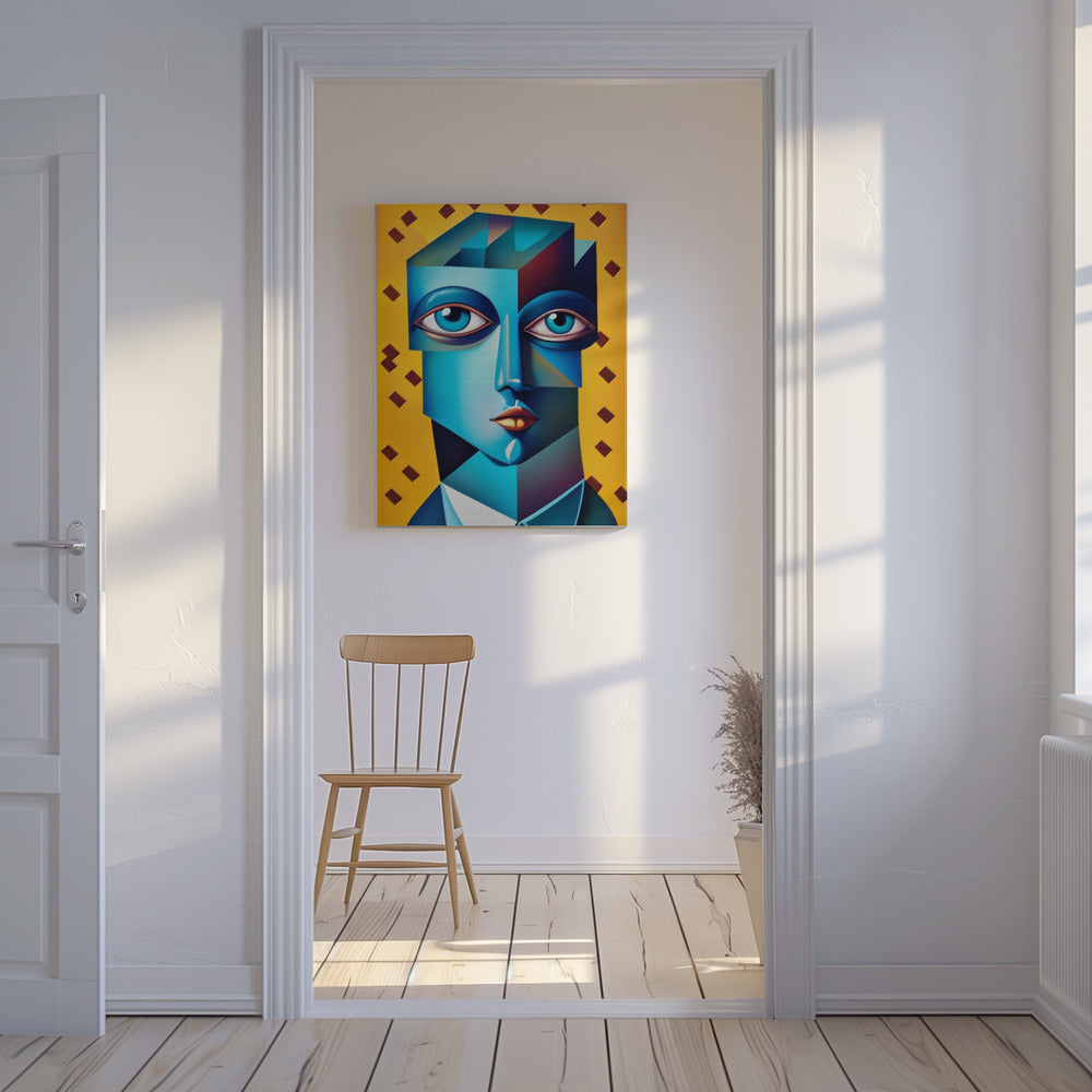Cubist Abstract Face | Canvas