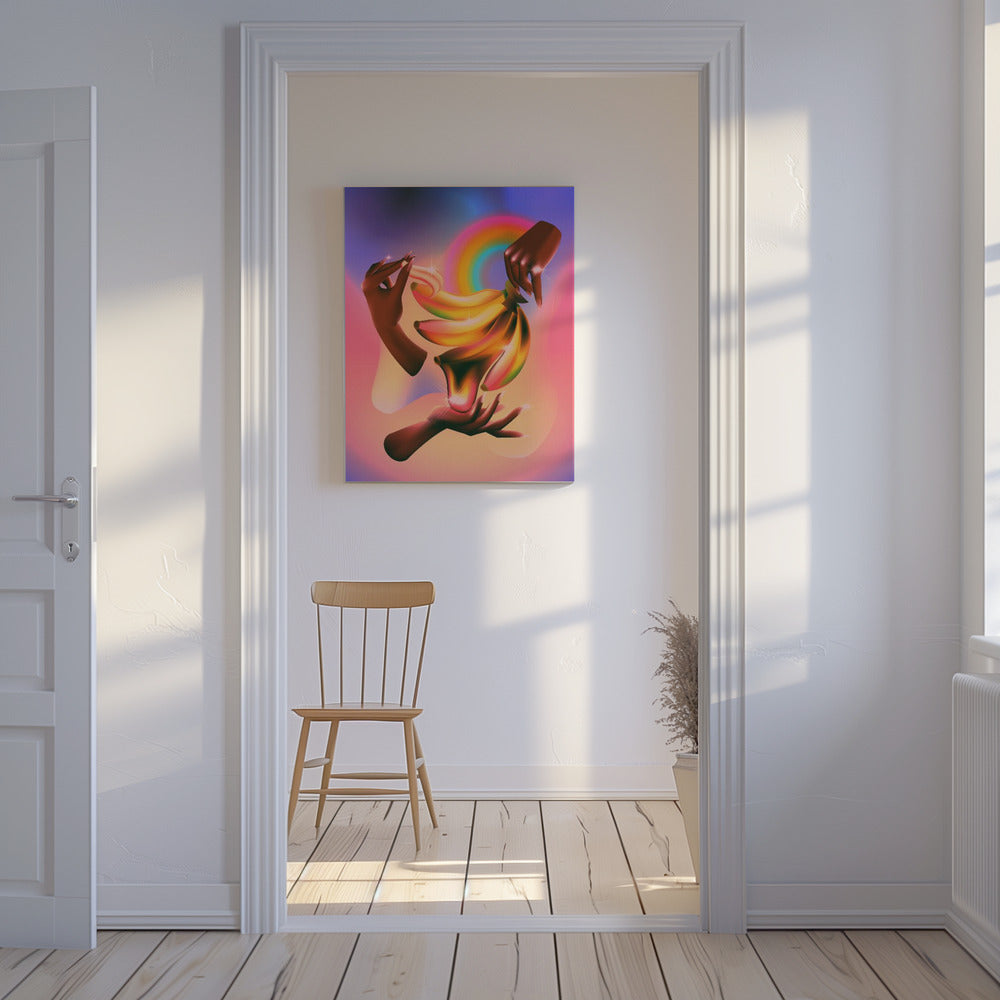 Melting Bananas | Canvas