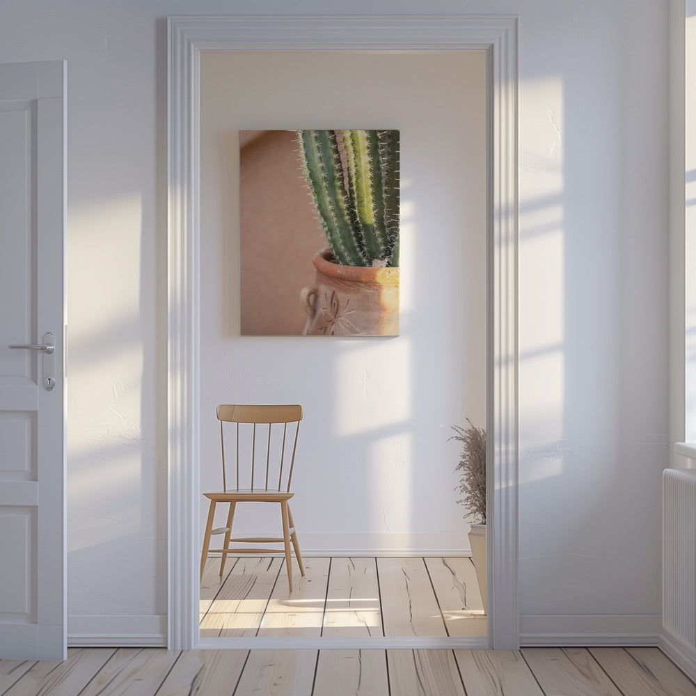 Grönt på orange | Resefotografering i Marrakech | Canvas