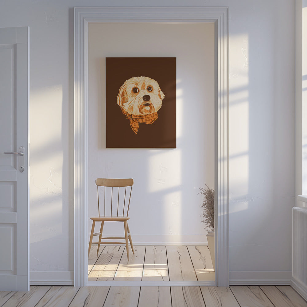 Molly de Cowgirl Pup | Canvasprints