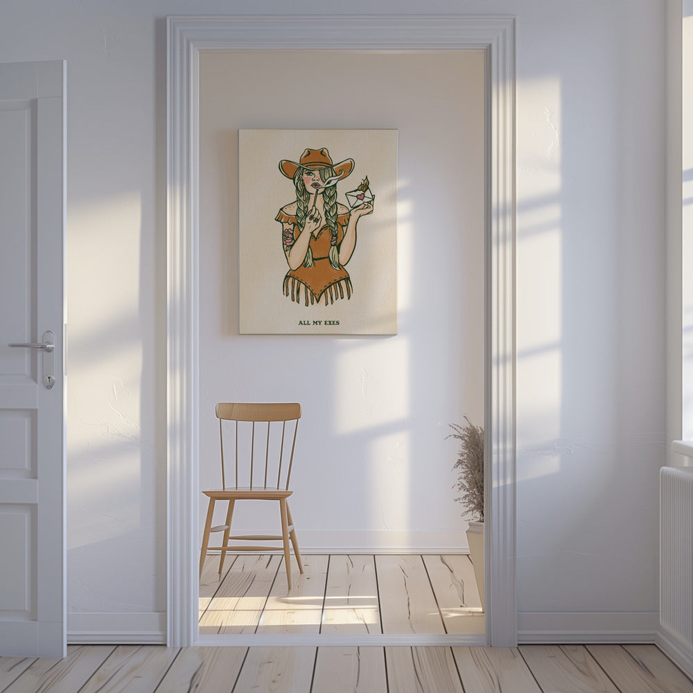Tous mes ex 2 | Tableaux sur Toile