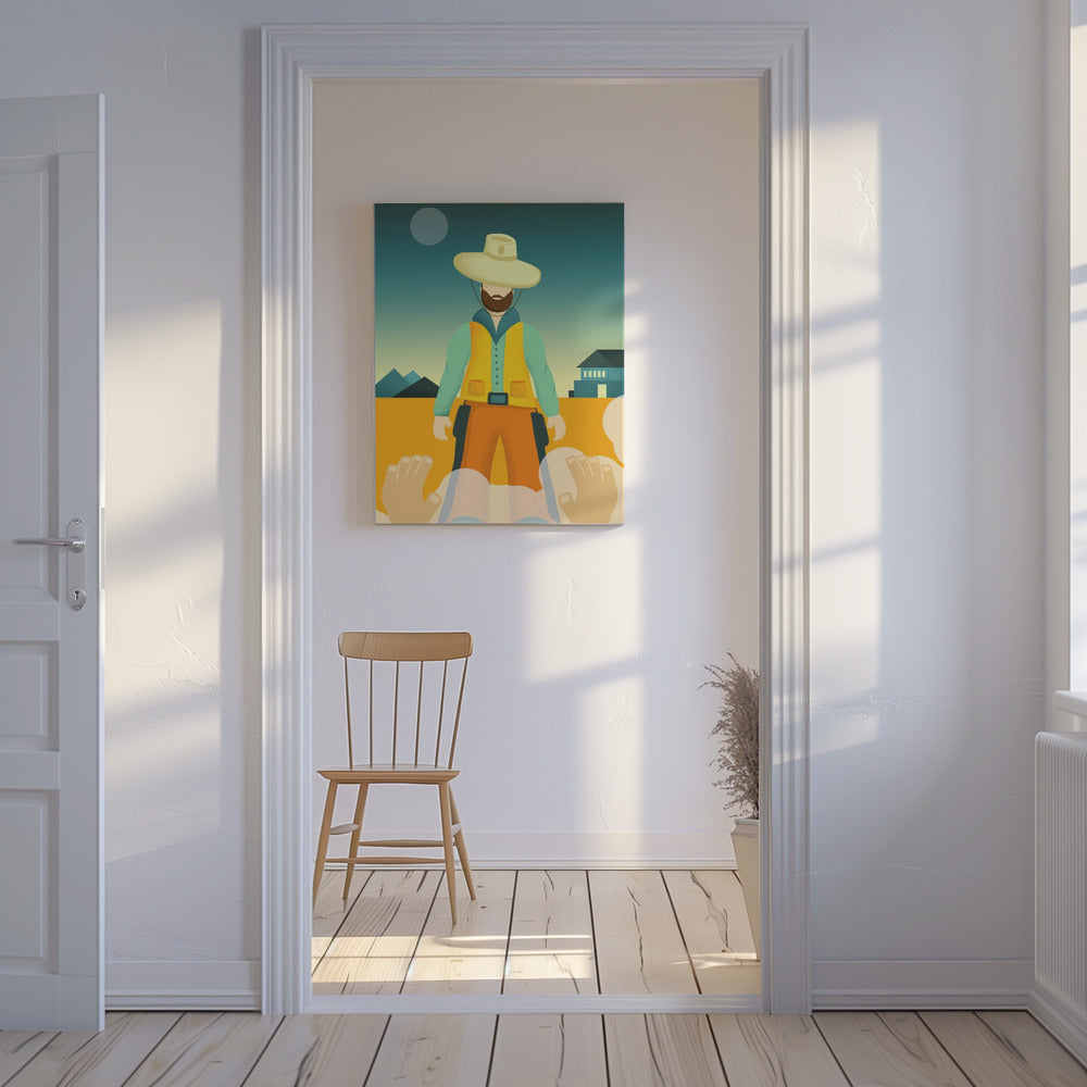Confrontation au lever du soleil | Tableaux sur Toile