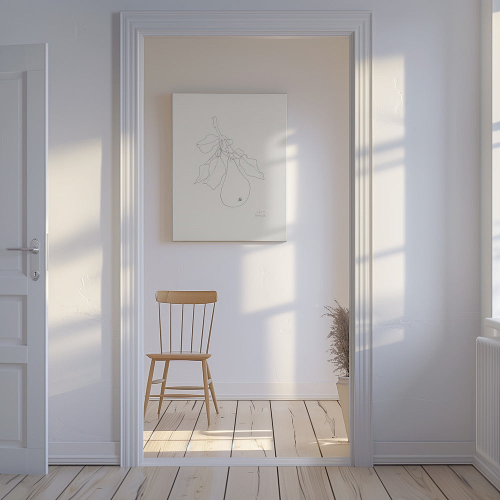 Elegant päronskiss | Canvas