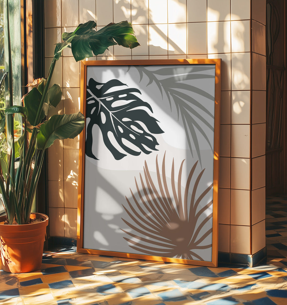 Tropical Leaves No3 | Poster