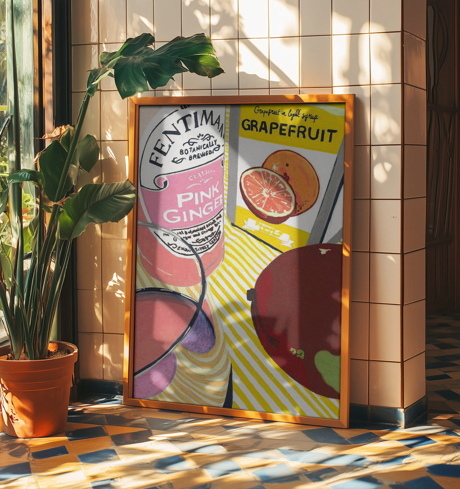 Fentimans Pink Ginger | Poster