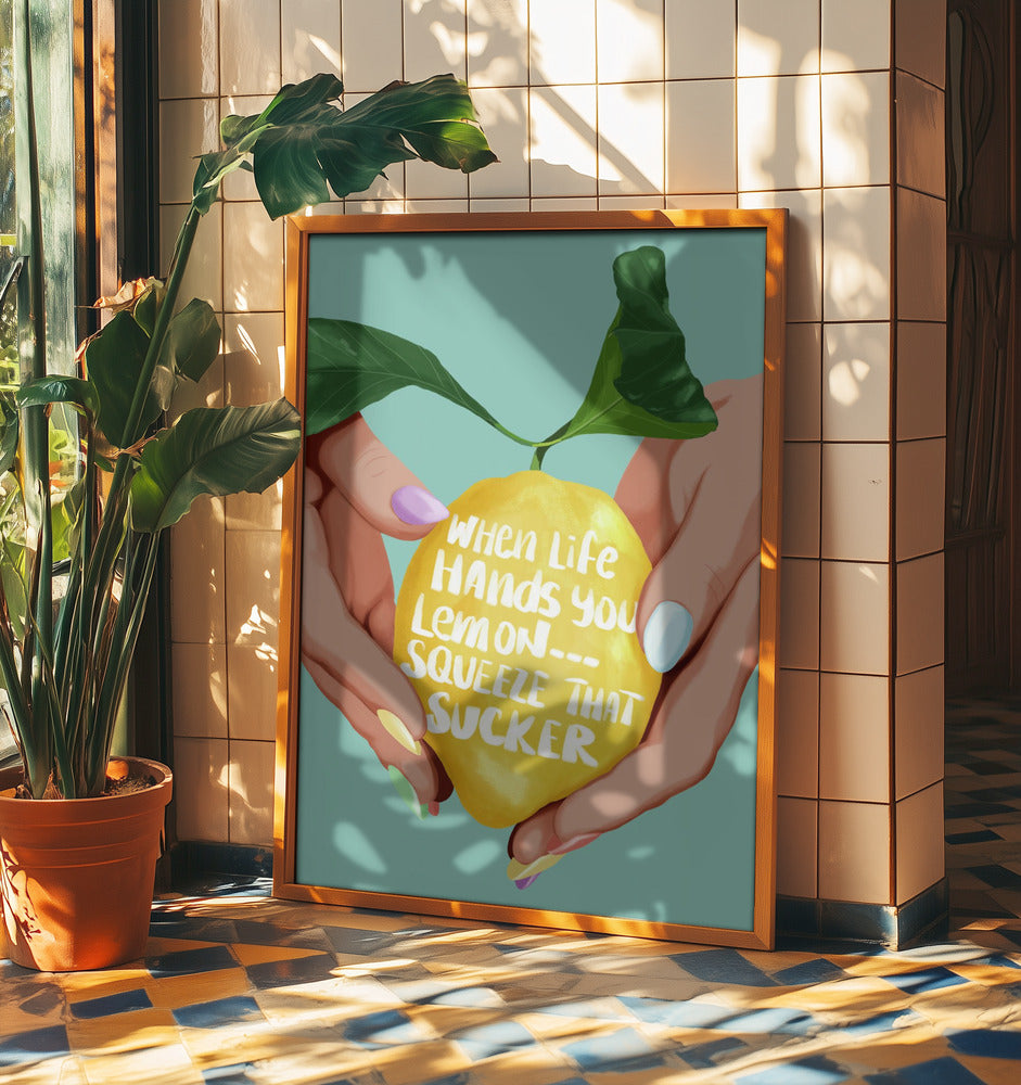 Squeeze That Lemon | Poster