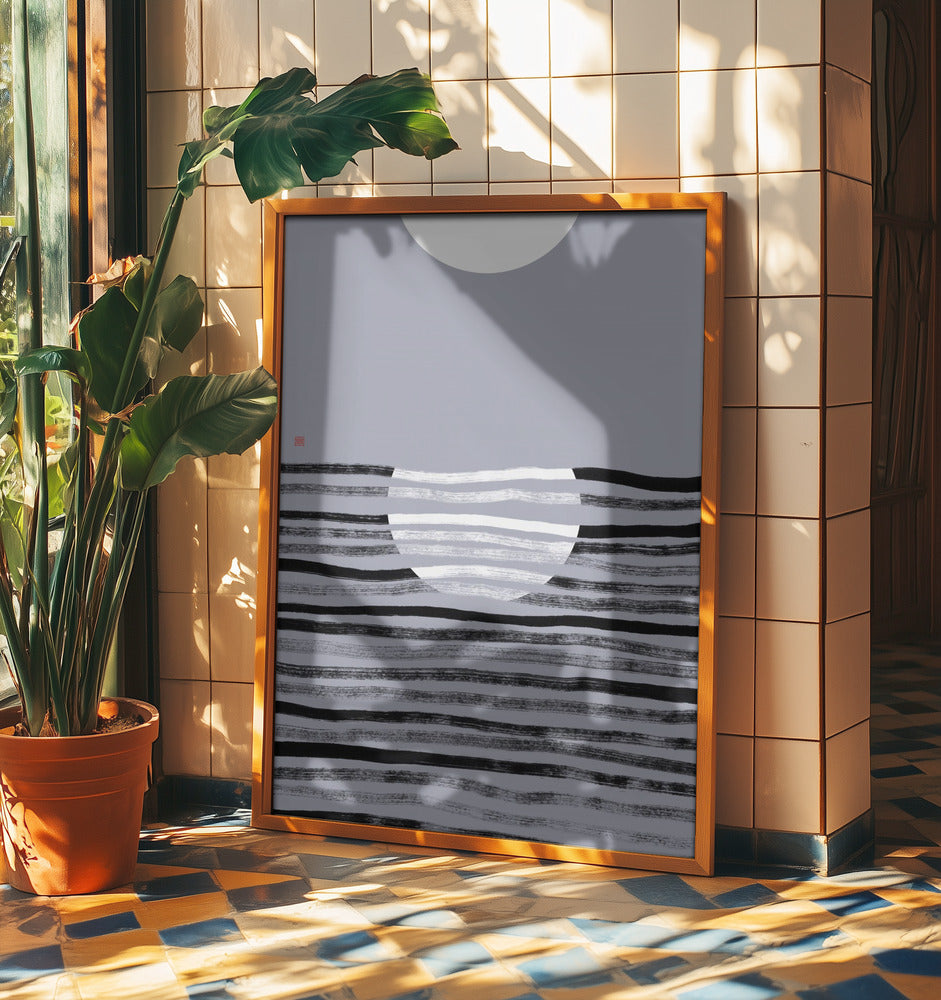 Hidden Moon N°2 | Reflection | Poster