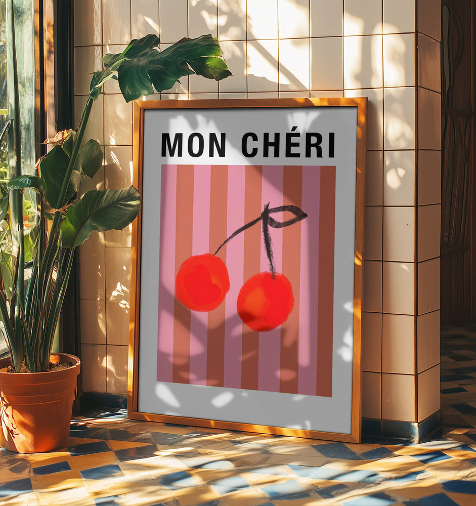 Stripedcherries Ratioiso | Poster