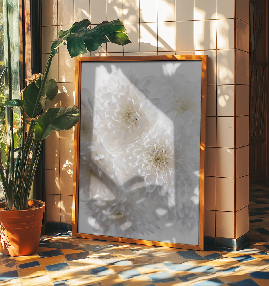 White Flowers 1 | Poster