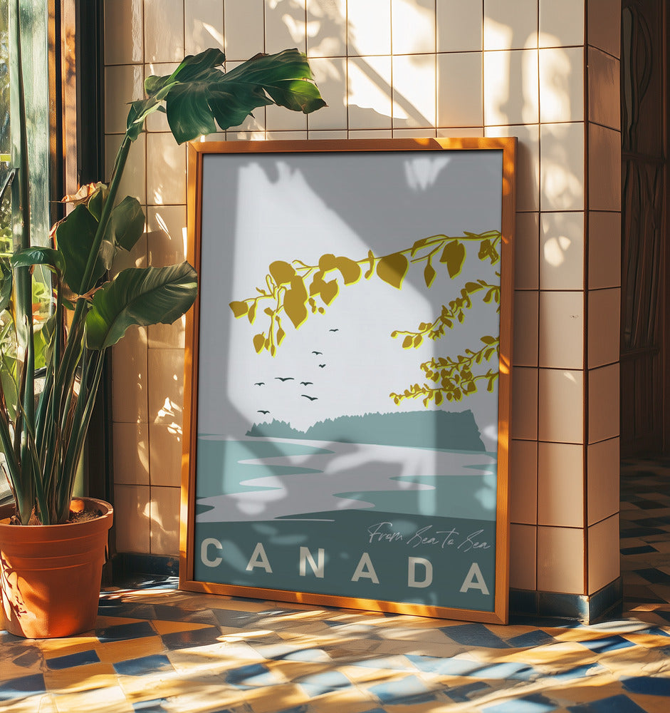 mellow anticipation Canadian Lakeland | Poster