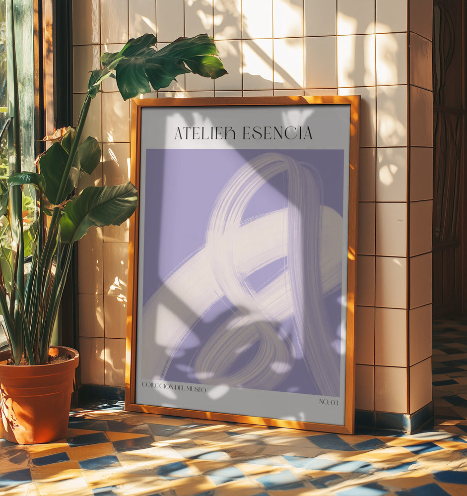 Lavender Whirl | Poster