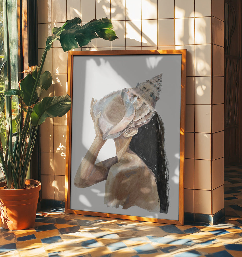 Whispering Seashell | Poster