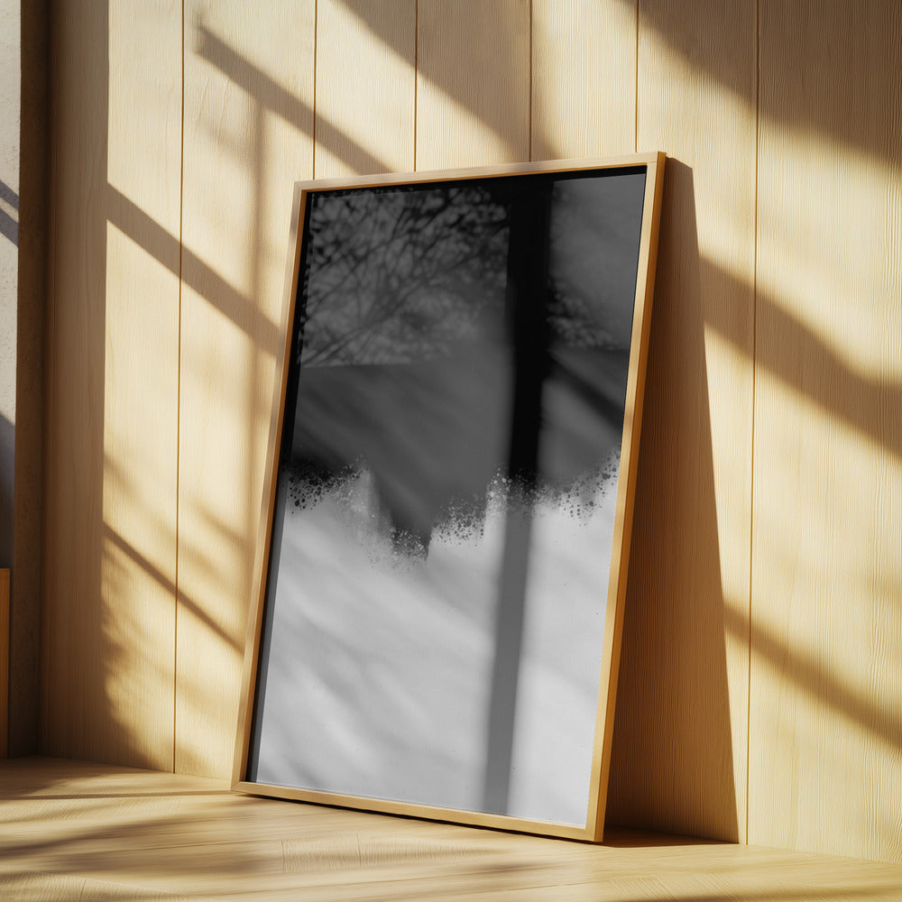 Monochromer Fluss | Poster