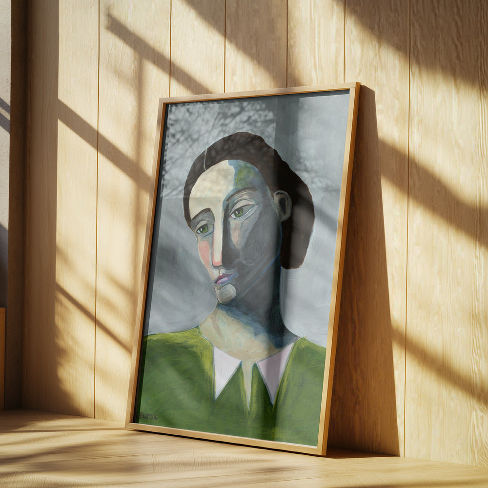 Odottava nainen | Julisteet - Taidevedokset