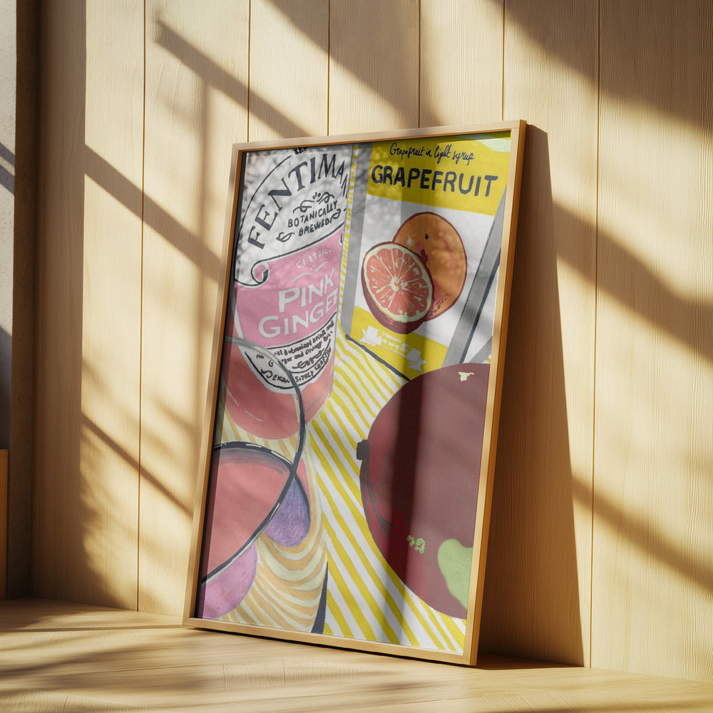 Fentimans Pink Ginger | Poster
