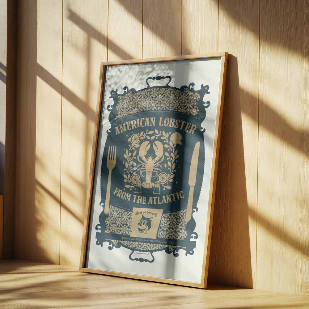 Lobster Baroque Print | Poster