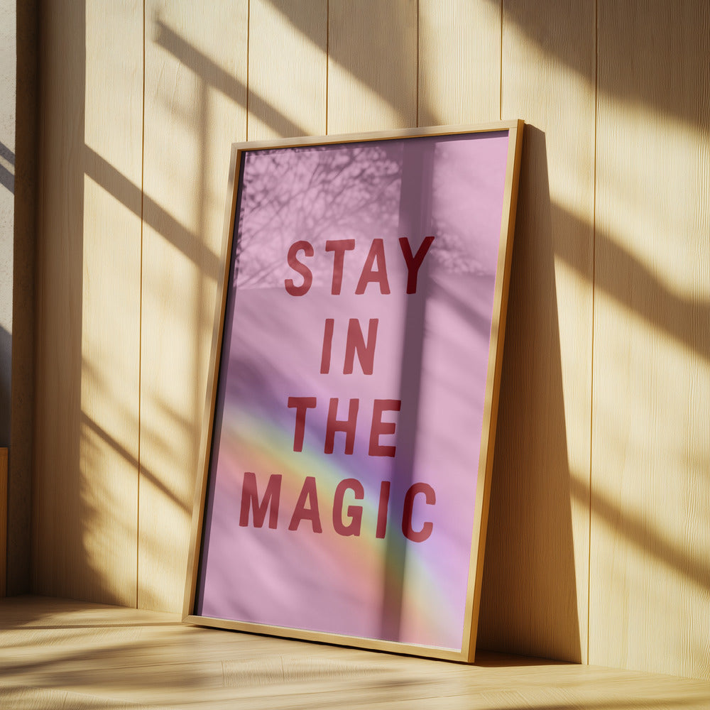 Stanna kvar i magin | Poster