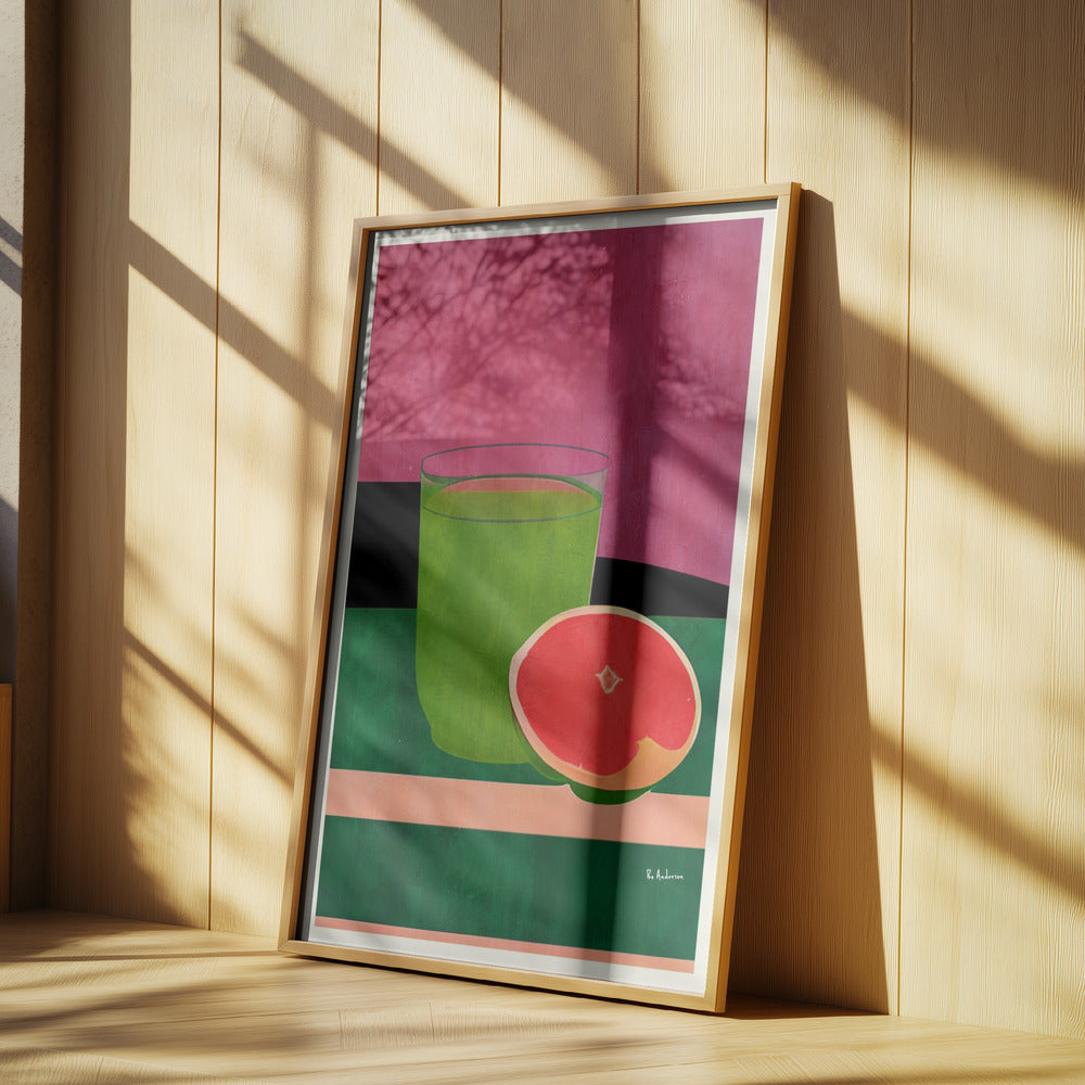 Pink, Little Grapefruit | Poster