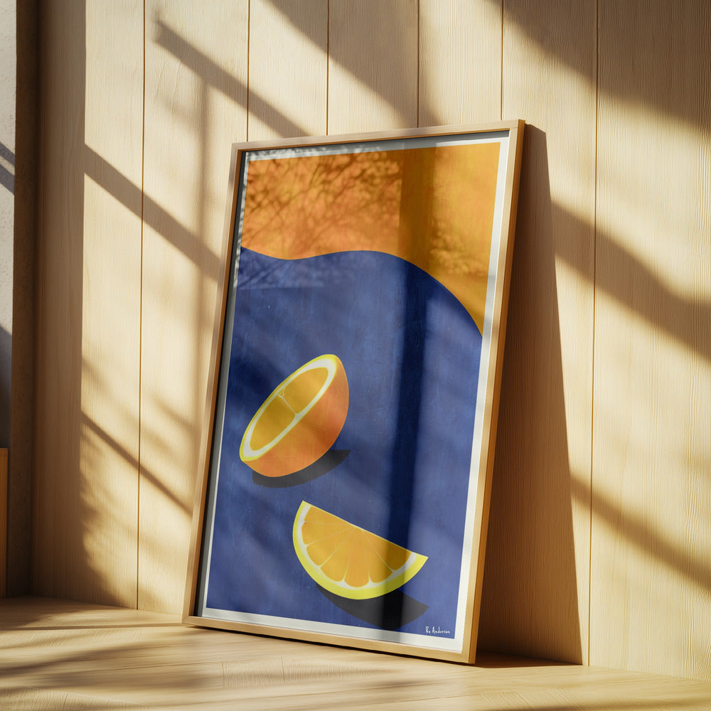 Petit Déjeuner, Deux Oranges | Poster
