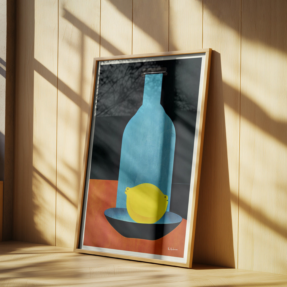 Bottle With (lonesome) Lemon : Skinny Bitch | Poster
