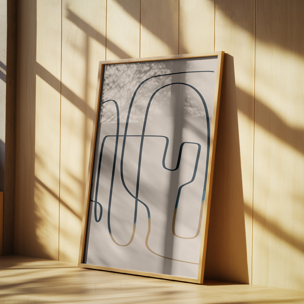 Line Art Abstract | Poster