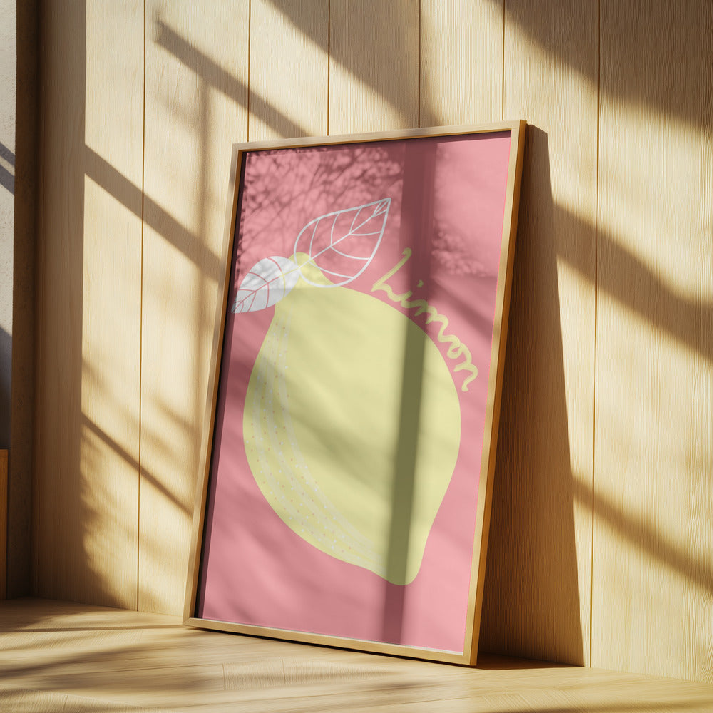 Yellow Citrus Charm | Poster