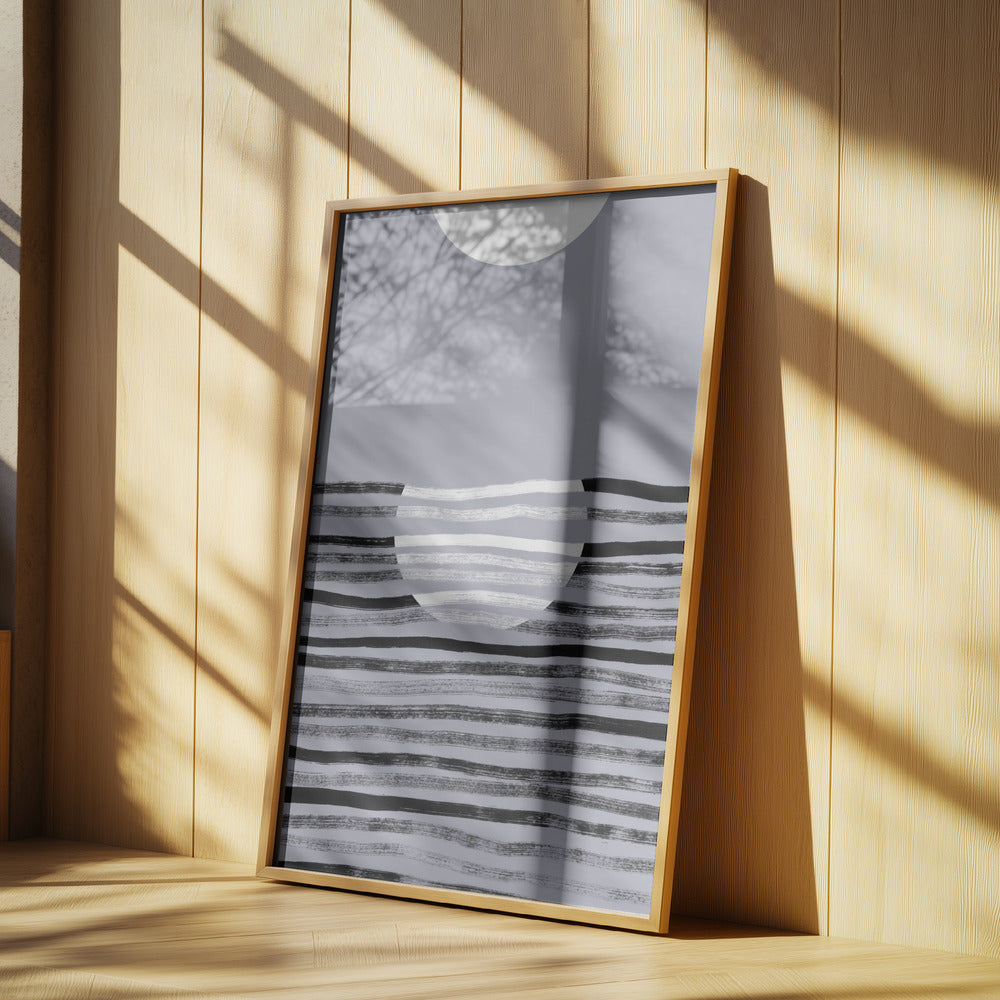 Hidden Moon N°2 | Reflection | Poster