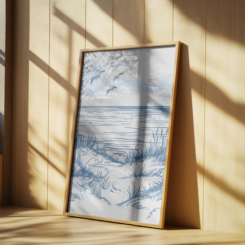 Seascape Sketch | Poster