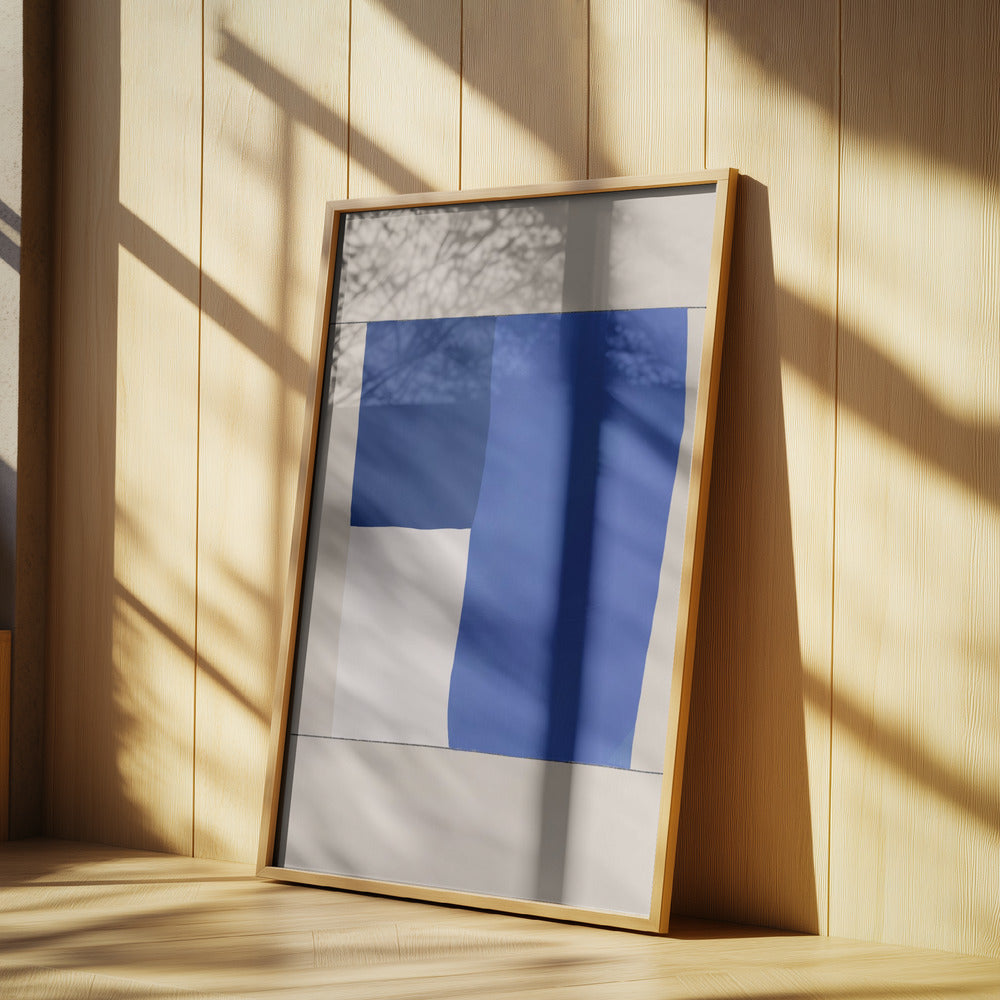 Minimal midcentury geometric block | Poster