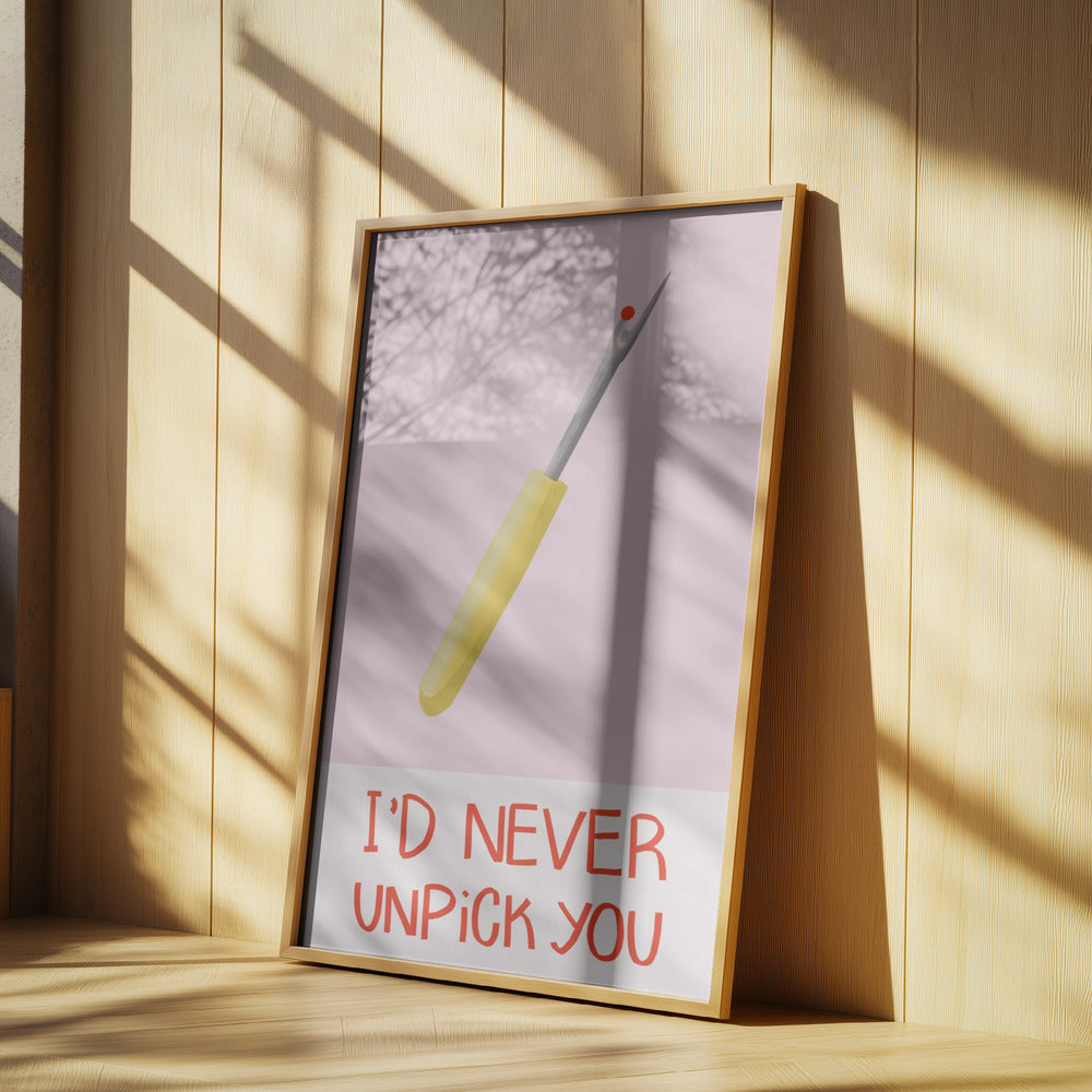 Non ti scucirei mai | Poster - Stampe d’Arte