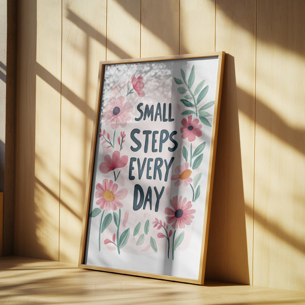 Pequeños pasos cada día nº 01 | Posters  - Impresiones de Arte