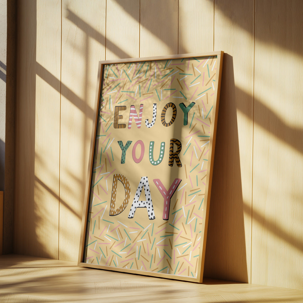 Nyd din dag | Plakater - Kunsttryk