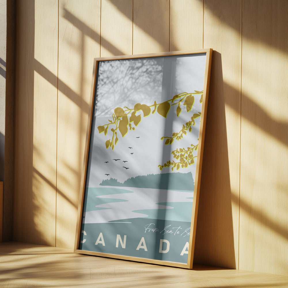 mellow anticipation Canadian Lakeland | Poster