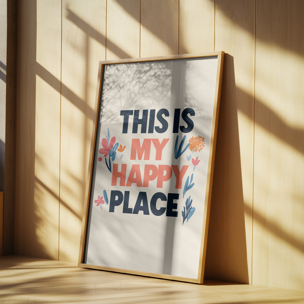 Das ist mein glücklicher Ort | Poster