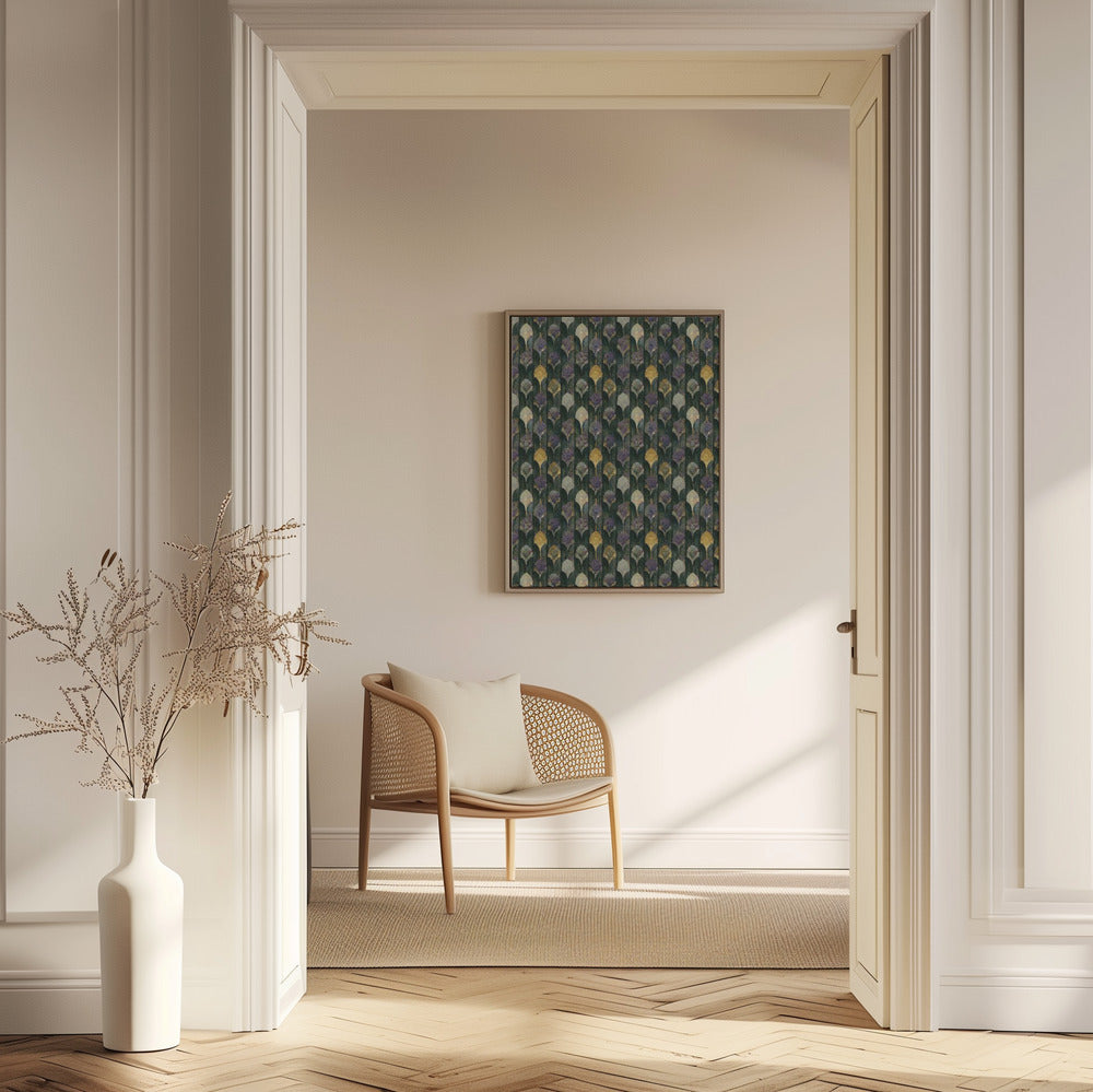 Utsmyckad blomning | Poster