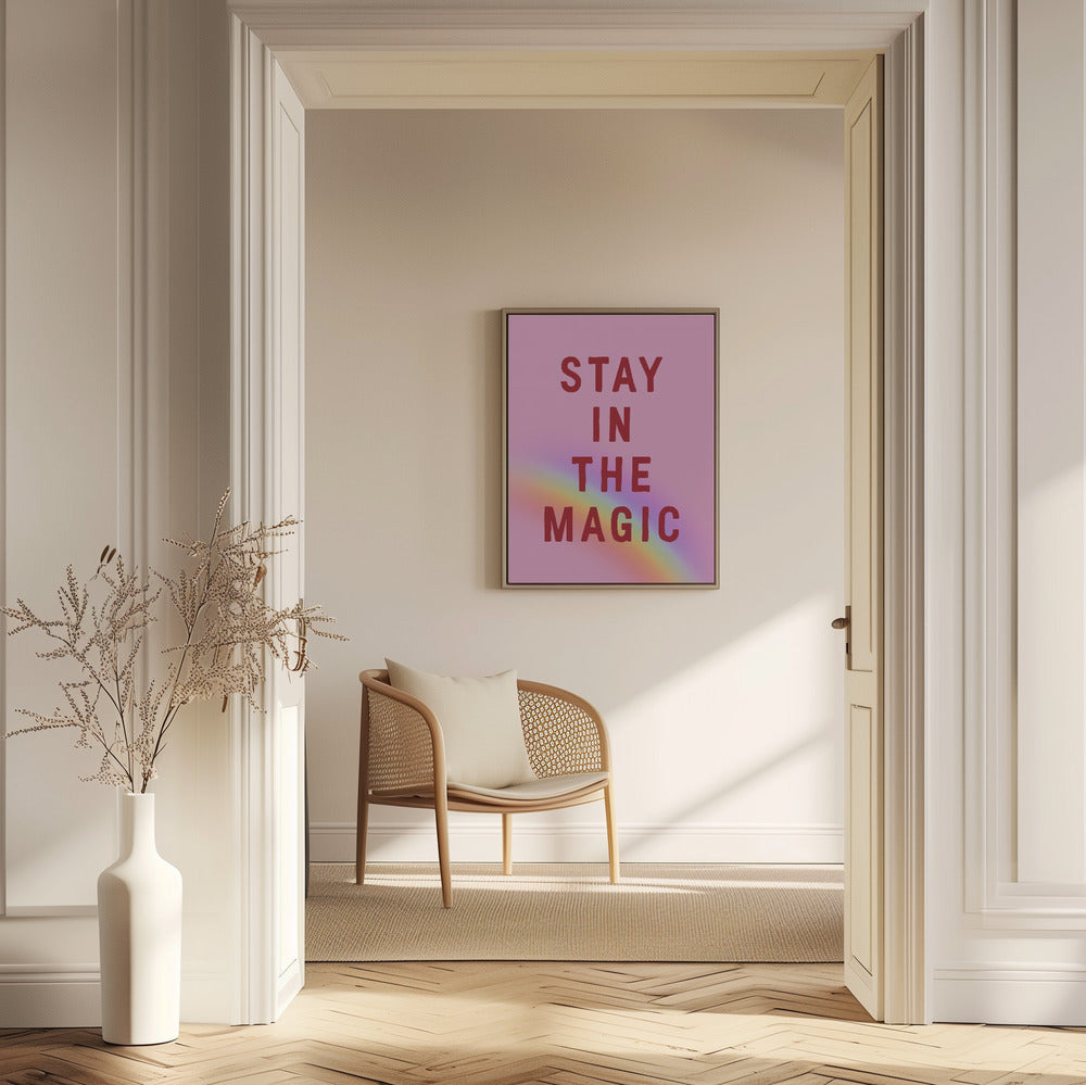 Stanna kvar i magin | Poster