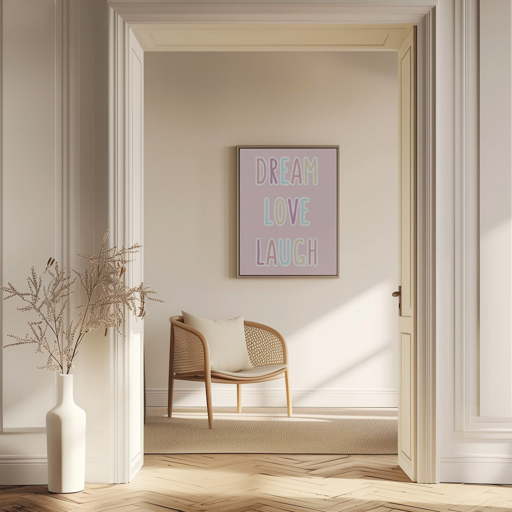 Sogno Amore Risata | Poster - Stampe d’Arte
