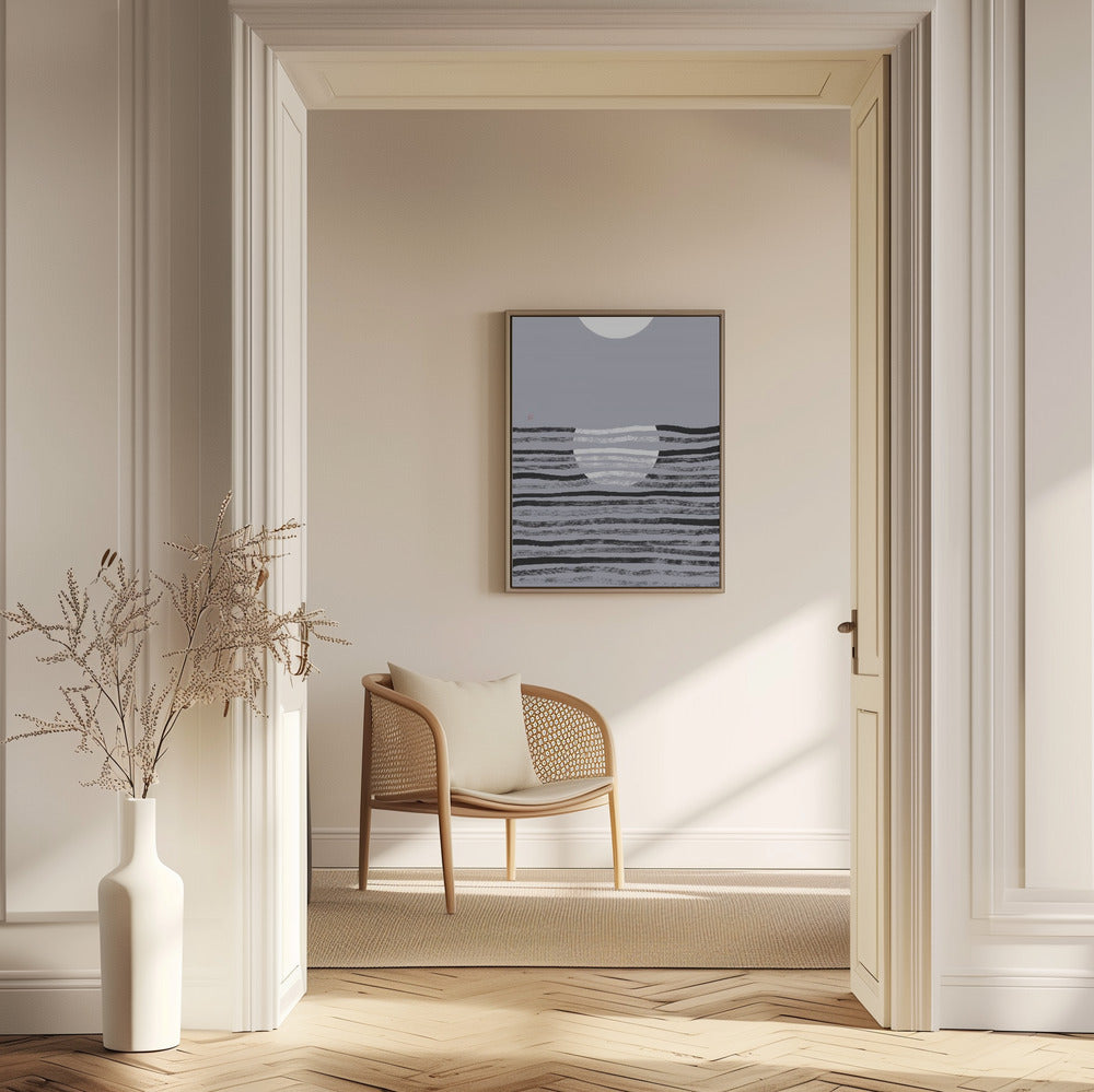 Hidden Moon N°2 | Reflection | Poster
