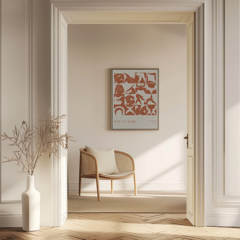 Body of Work (terracotta) | Poster