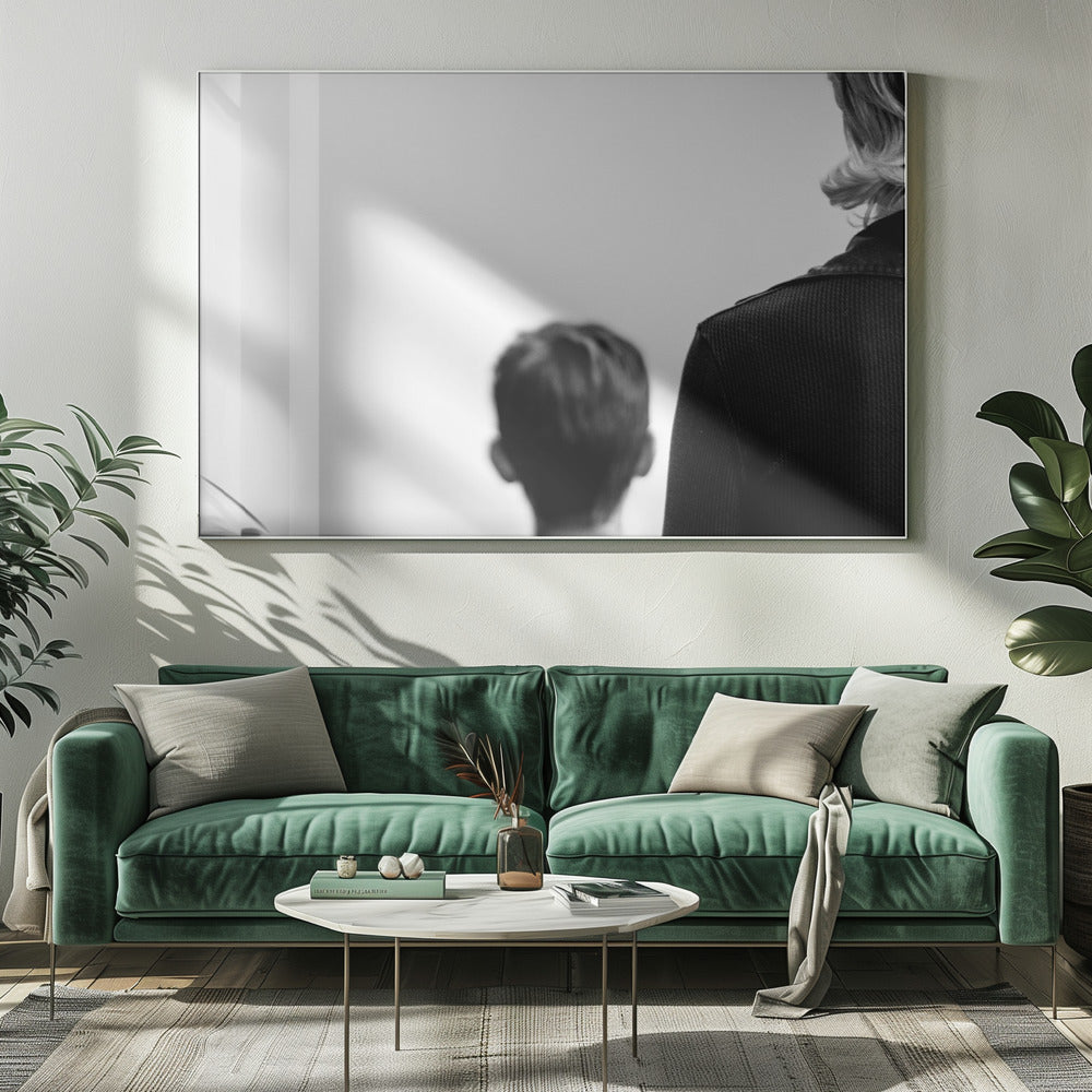 Mother and son. | Canvas