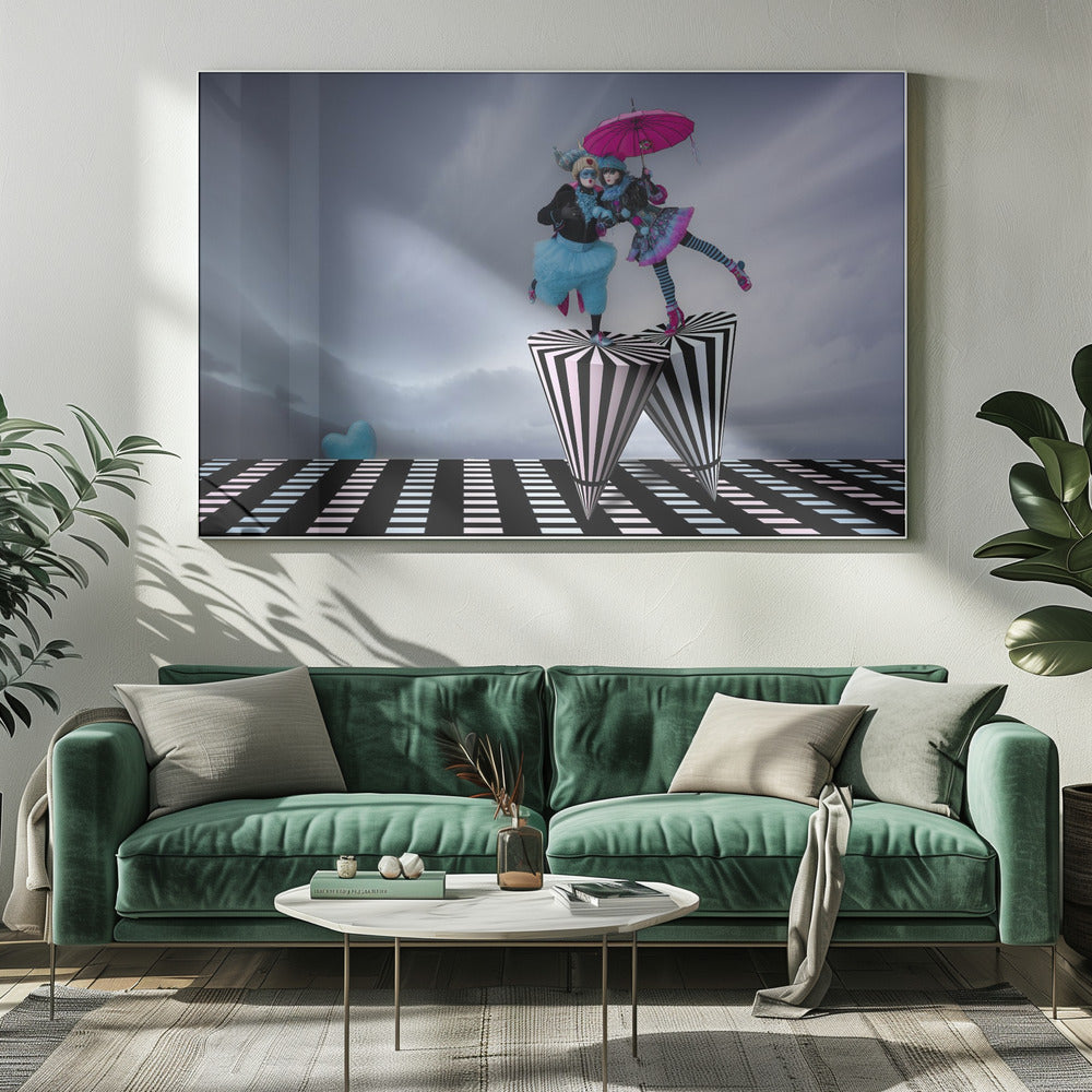 Spinning on the Runway of Love | Canvas