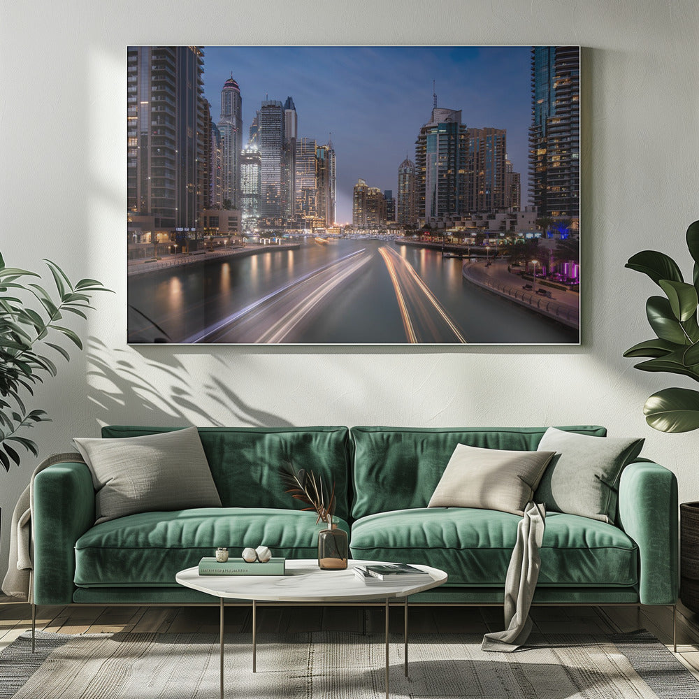 Marinas natt | Canvas