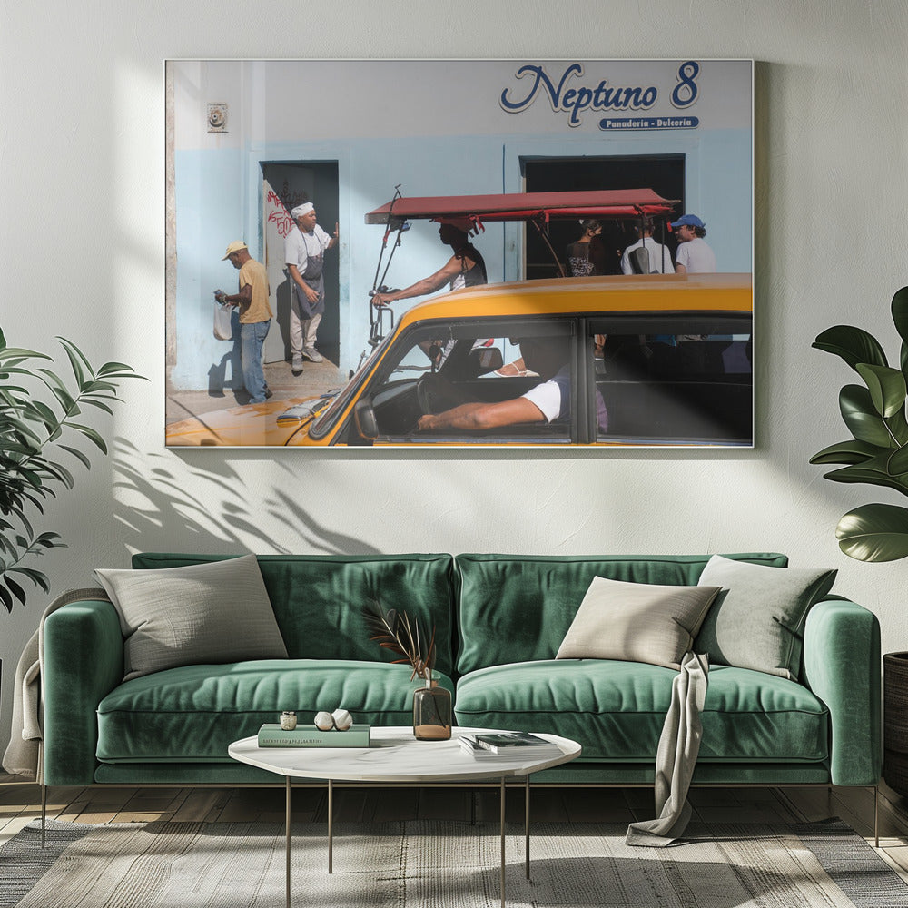 La vie dans les rues cubaines | Tableaux sur Toile