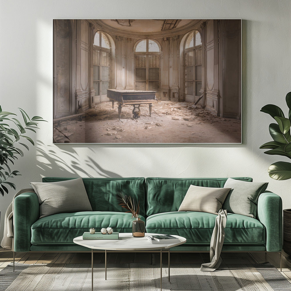 Piano in Decay | Canvas