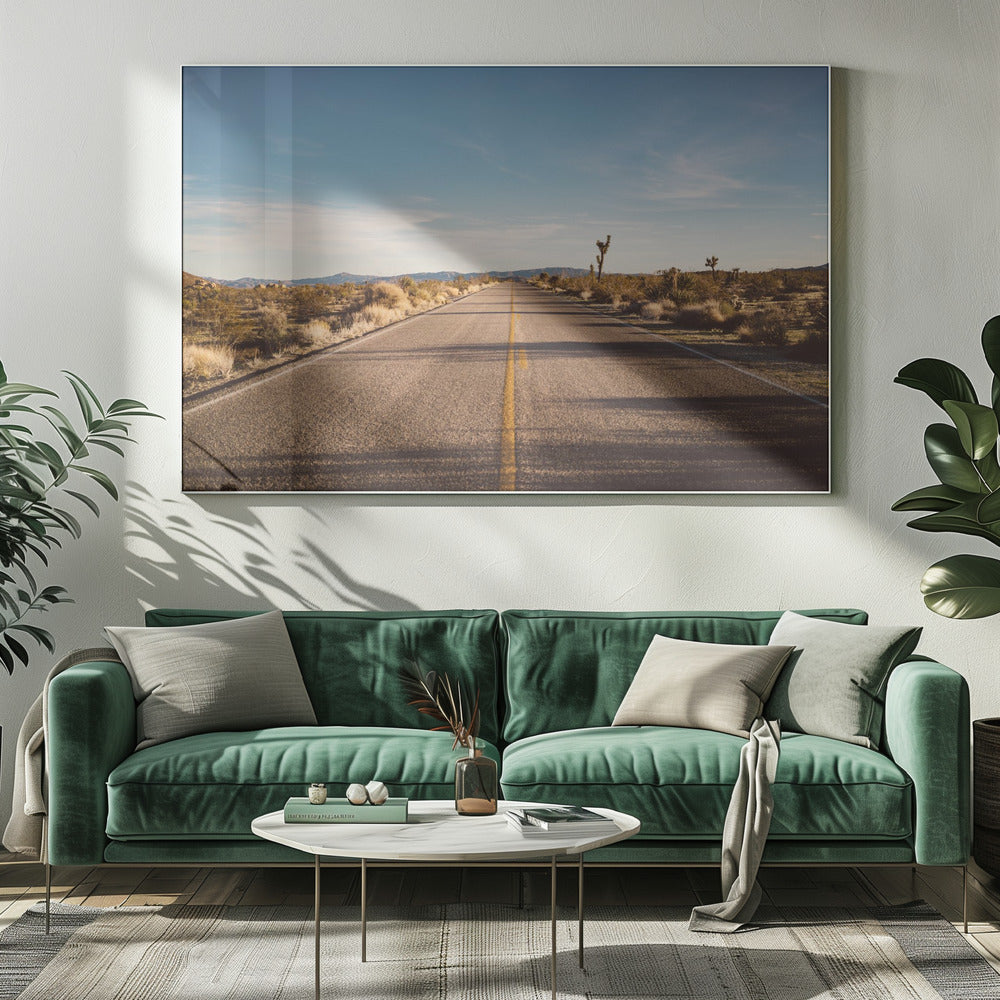 Route de Joshua Tree | Tableaux sur Toile
