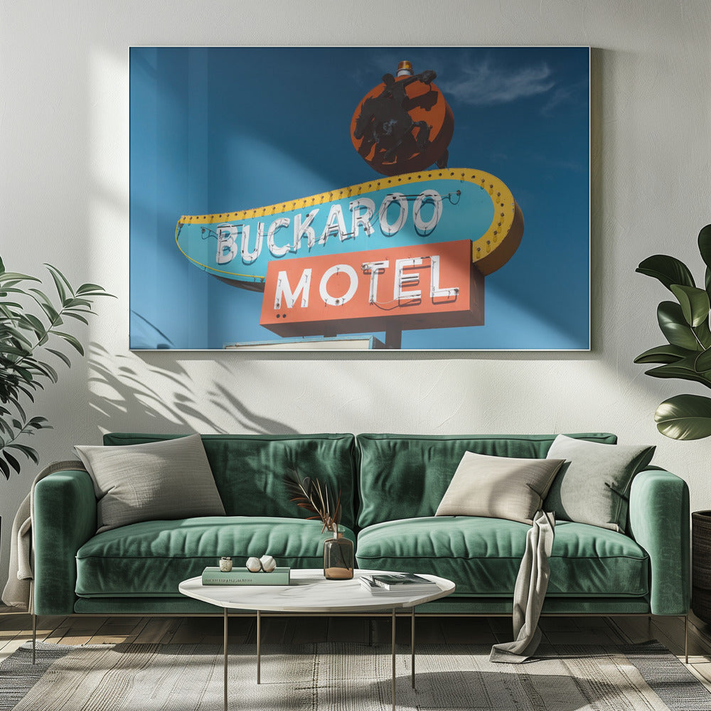 Motel Buckaroo | Impresiones en Lienzo