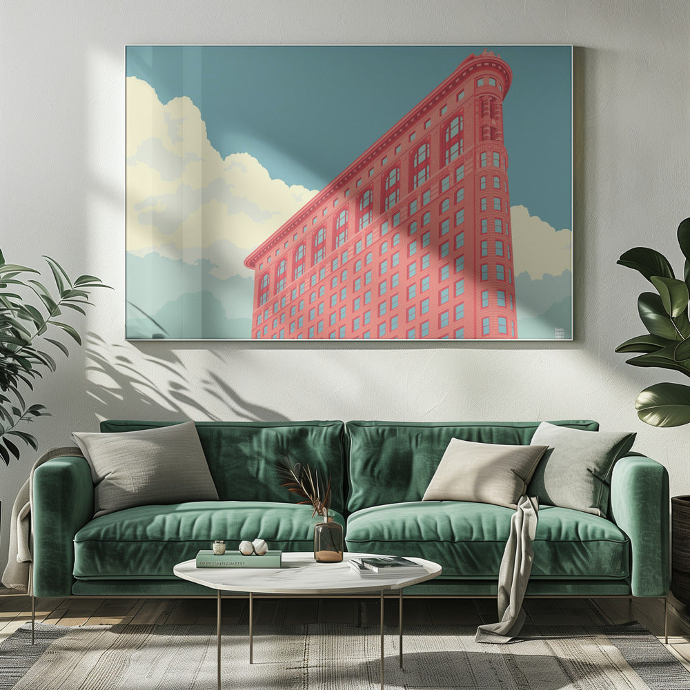 Edificio Flatiron di New York | Stampe su Tela
